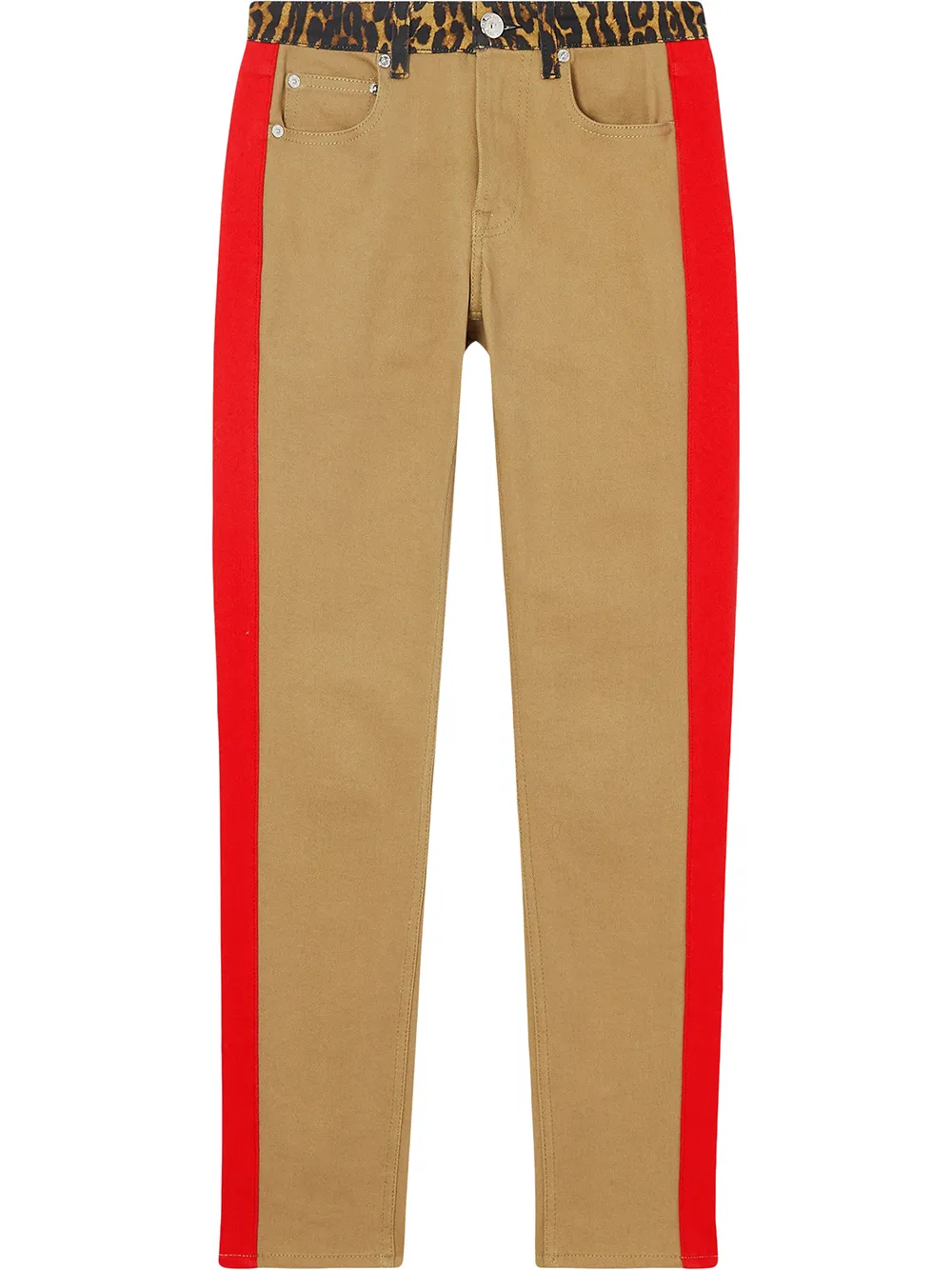 Burberry Jeans skinny con stampa - Toni neutri