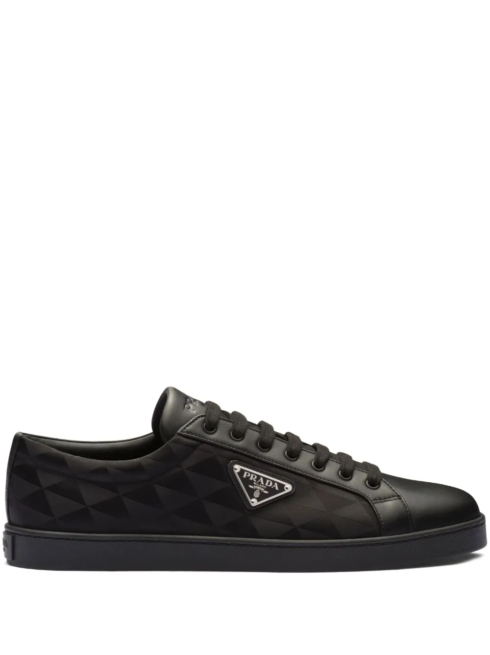 Prada Sneakers con logo - Nero