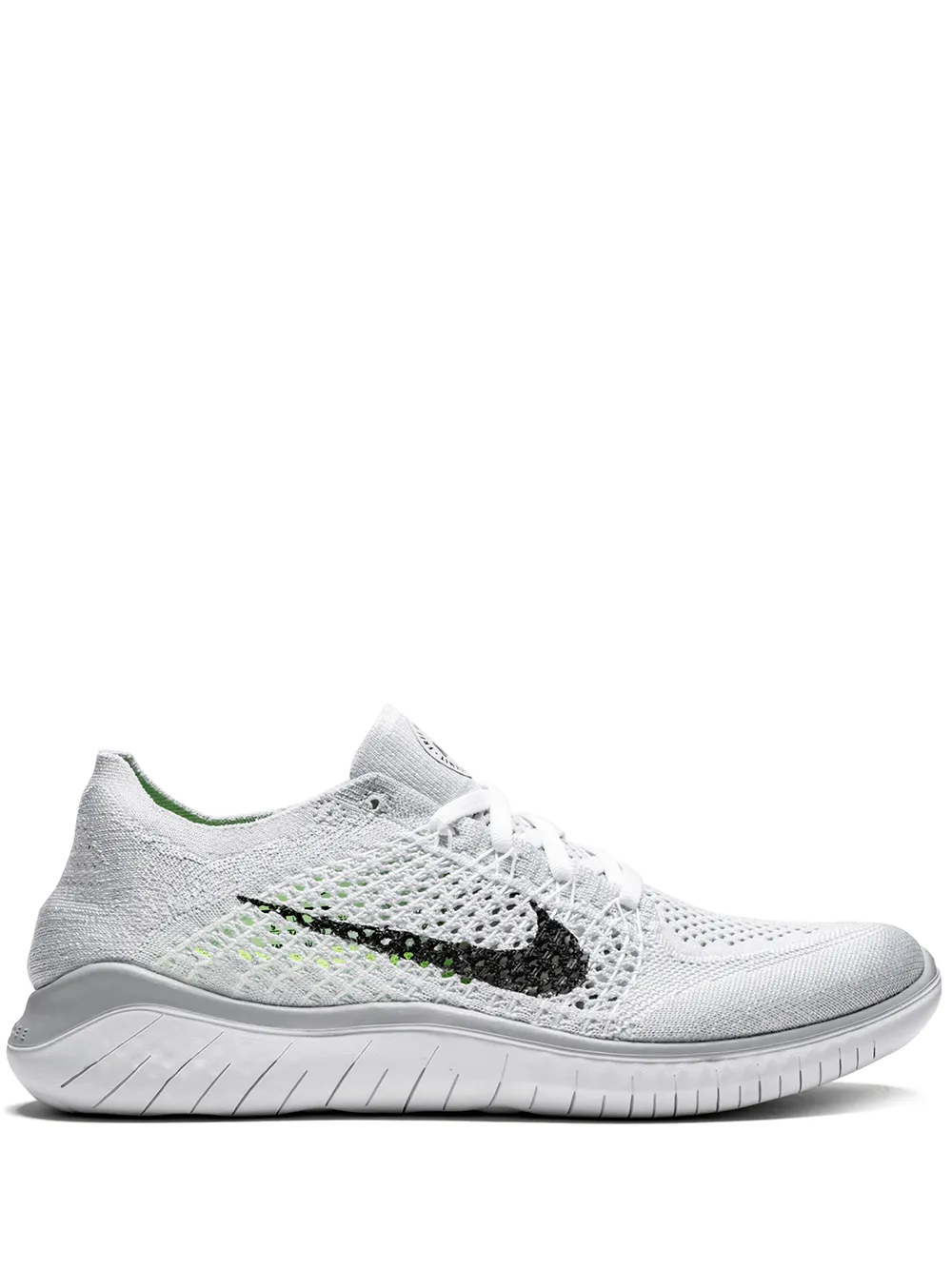 Nike Sneakers Free Rn Flyknit 2018 - Bianco