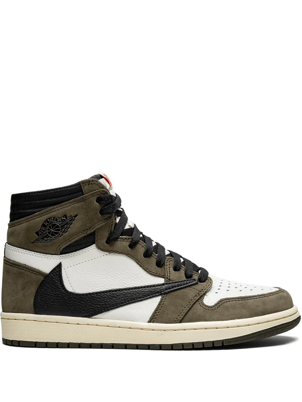 Jordan Sneakers alte jordan x Travis Scott Air Jordan 1 - SAIL/DARK MOCHA-UNIVERSITY RED