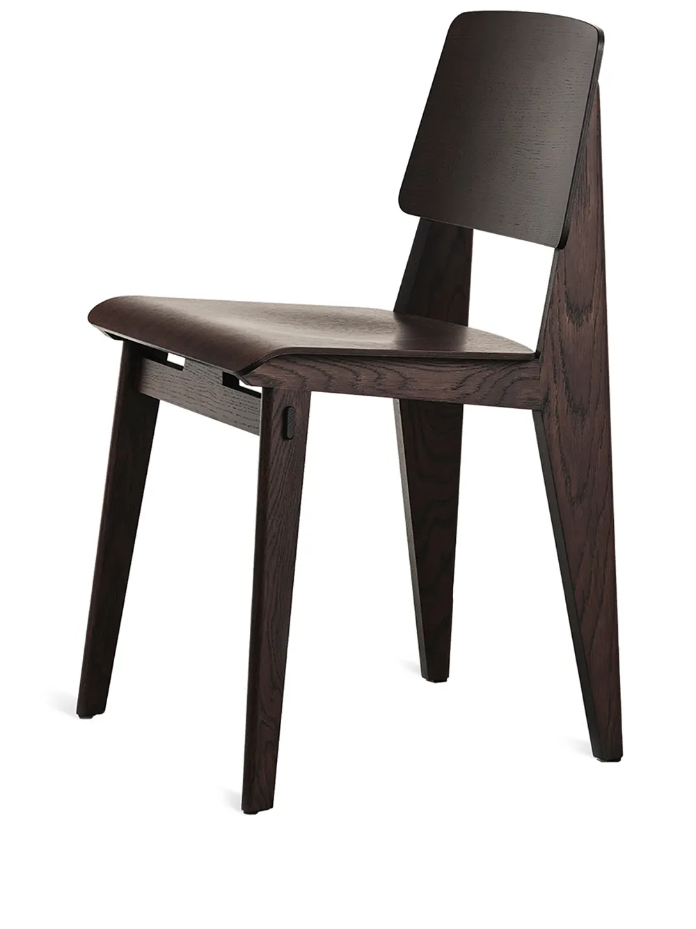 Vitra Sedia Chaise Tout Bois - Marrone