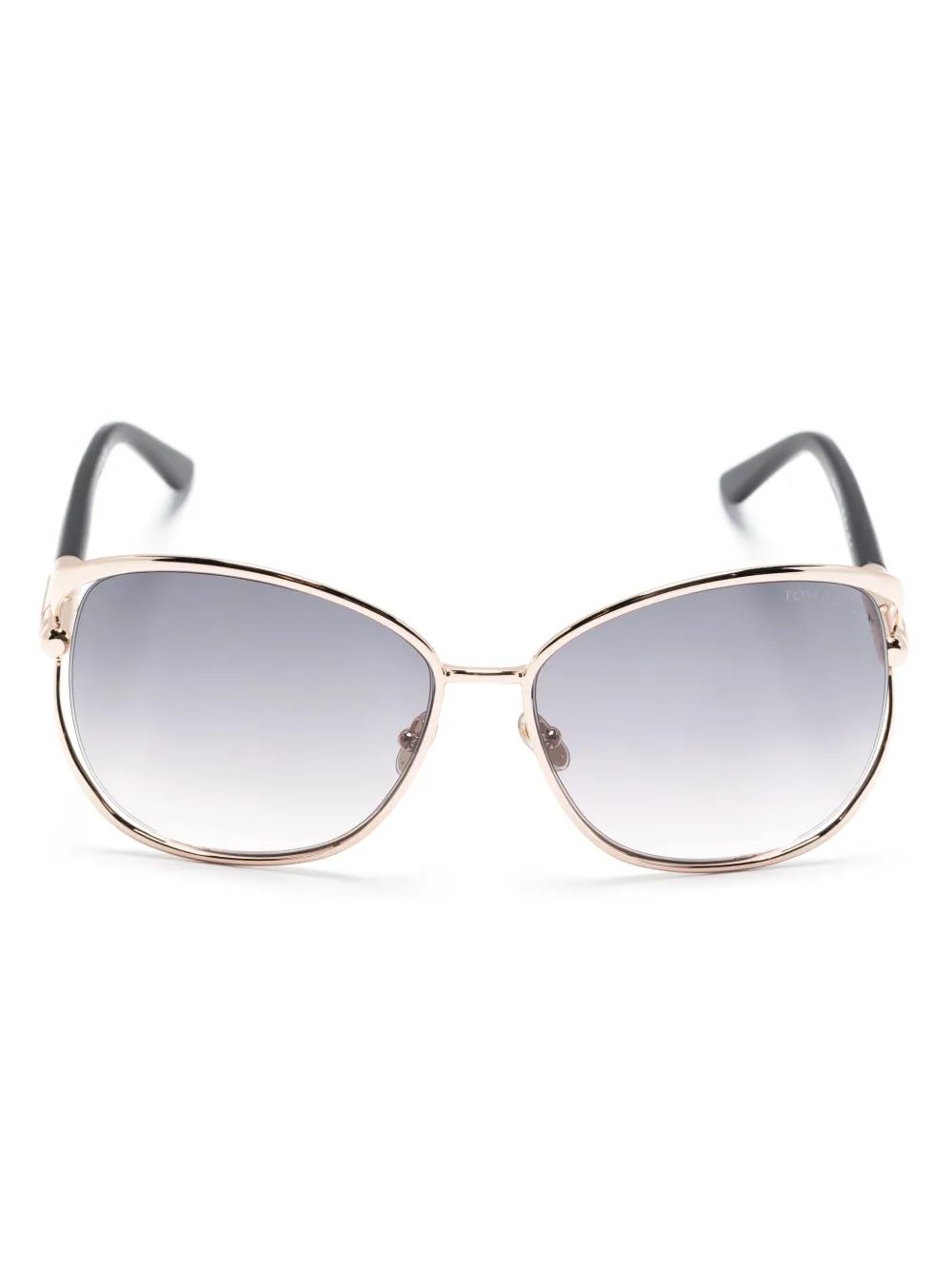 TOM FORD Eyewear Occhiali da sole oversize - Oro