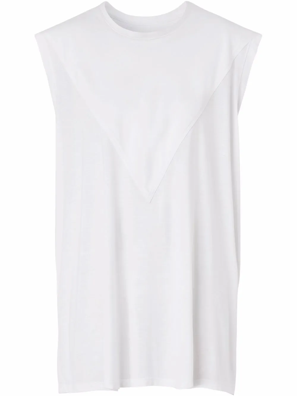 Burberry Top smanicato - Bianco