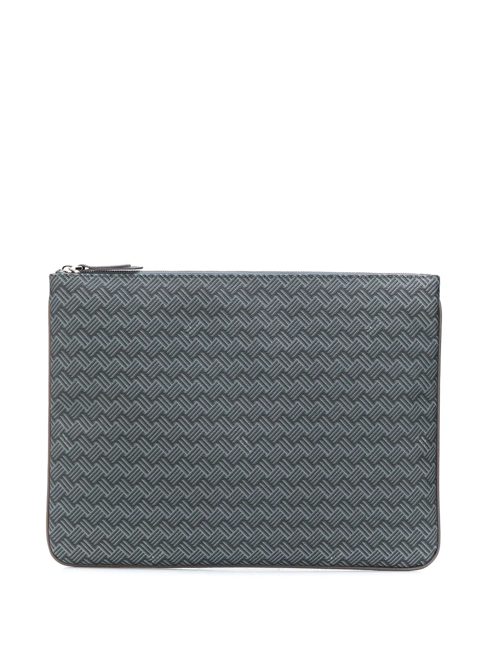 DELAGE Clutch Pochette Plate GM - Grigio