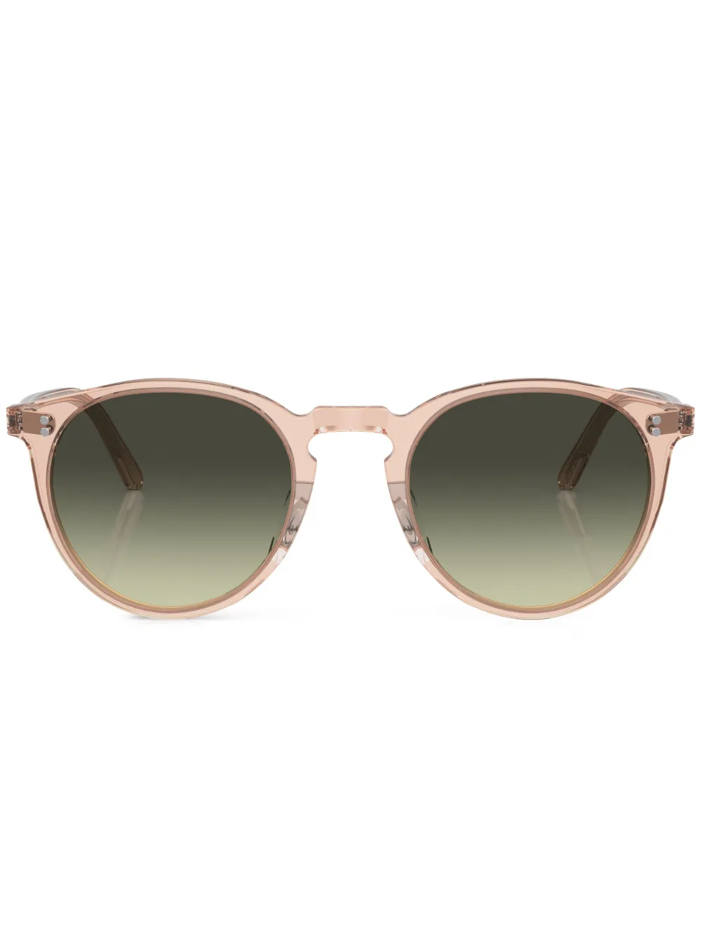 Oliver Peoples Occhiali da sole tondi O'Malley - 1758BH Champagne Quartz