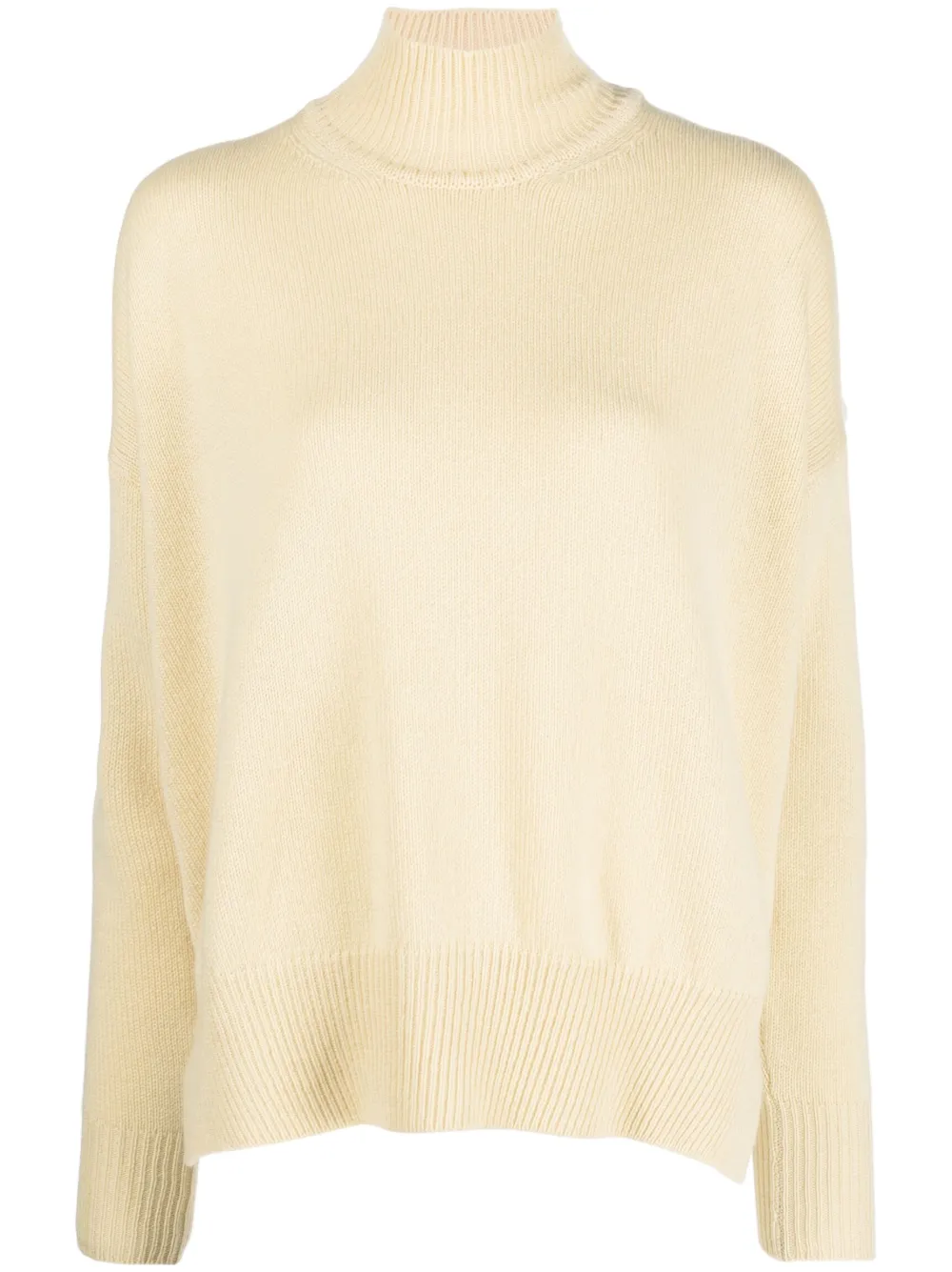 Jil Sander Maglione a collo alto - Giallo