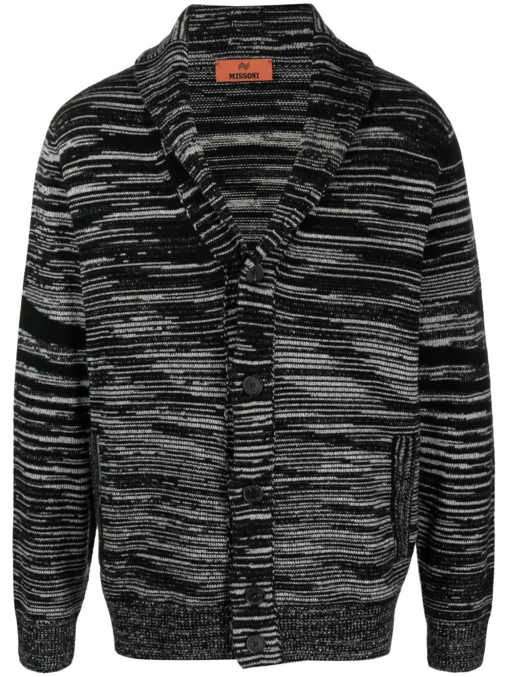 Missoni Cardigan a righe - Nero