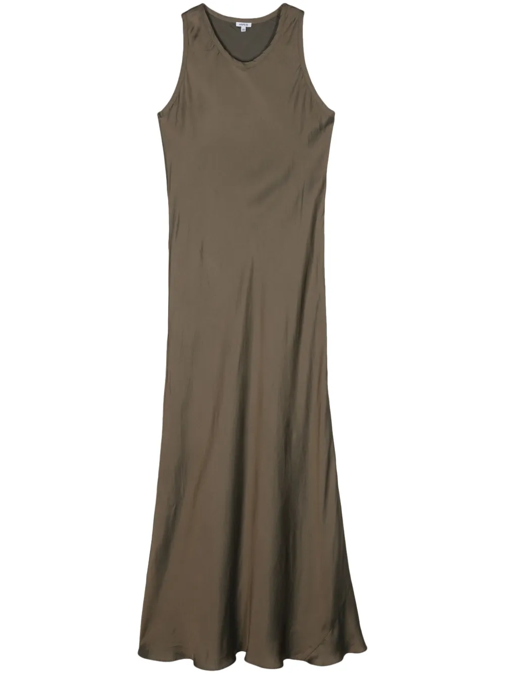 ASPESI sleeveless maxi dress - Verde