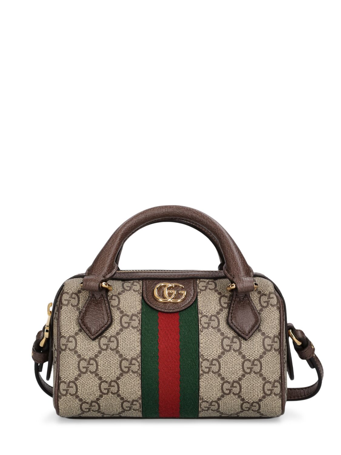 Mini Ophidia Gg Canvas Shoulder Bag