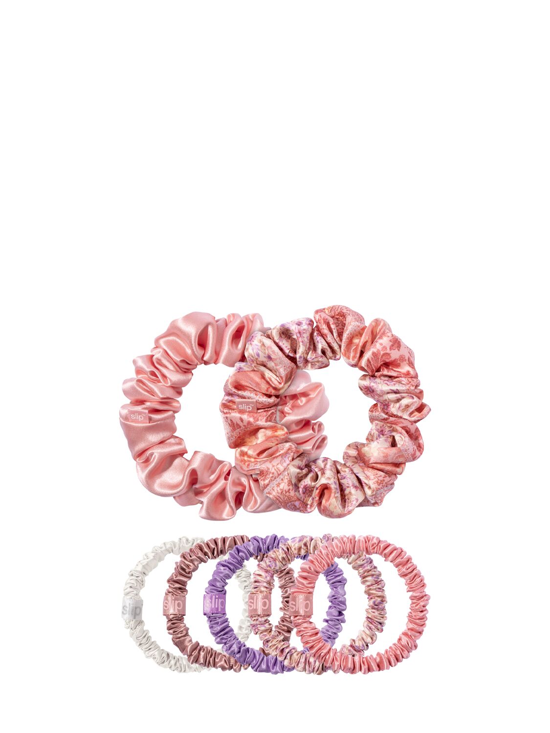 Set Of 7 Assorted Scrunchies