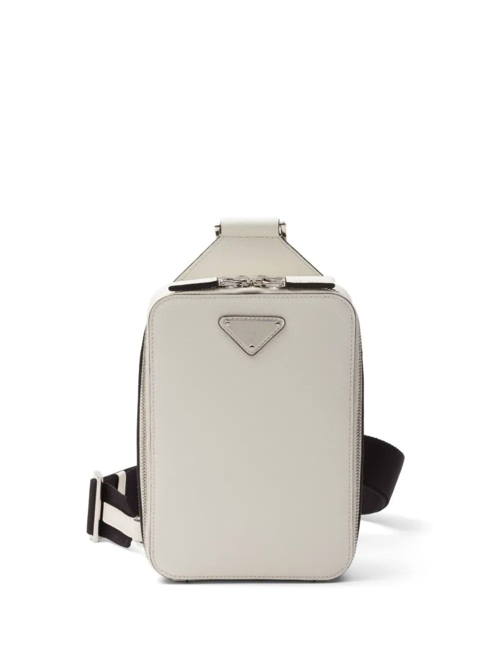 Prada Borsa a spalla Brique - Bianco