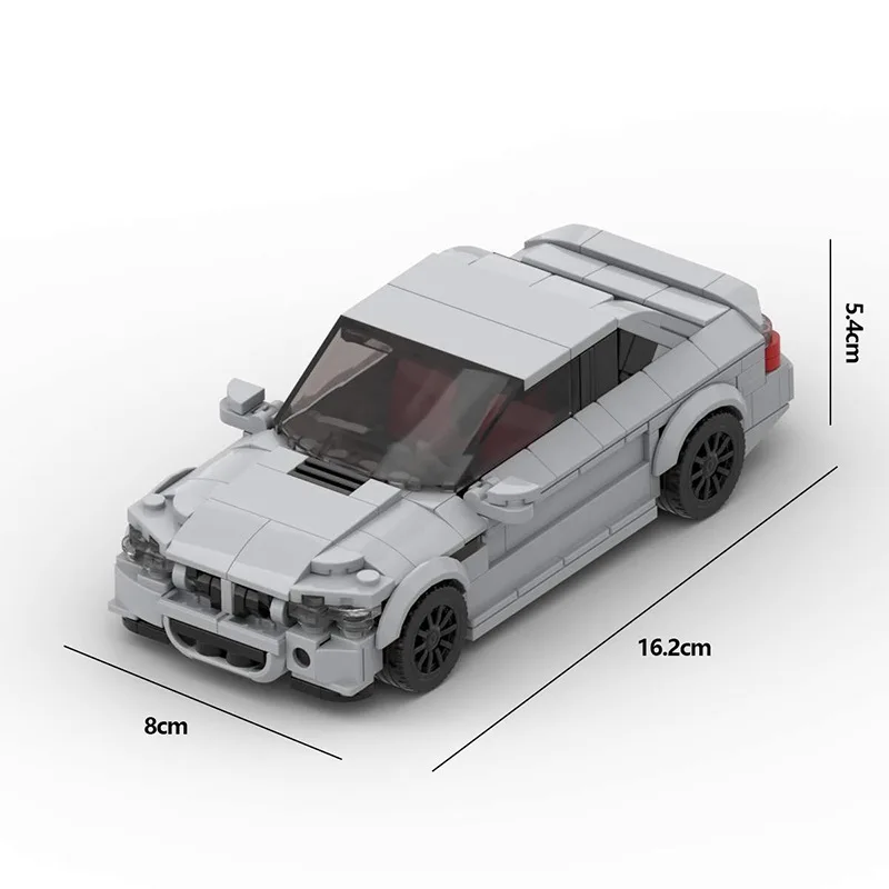Bmw M3 Csl Moc Compatibile Con Lego Building Block Building Car Creative Building Block Building Toy 8 Grid Car Model Gift