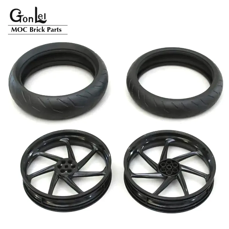 1 Pezzo Ruote Tecniche Mozzo 71720 Ruota 107.1X24 Pneumatico Moto Da Corsa Battistrada, Stretto 71721 E 71722 Per 41230 Motorrad M 1000