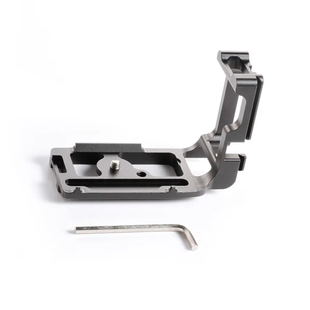 Verticale Qr Rilascio Rapido L Piatto Di Staffa Hand Grip Per Canon Eos 5D Mark Iii Iv 3 4 Dslr Treppiede