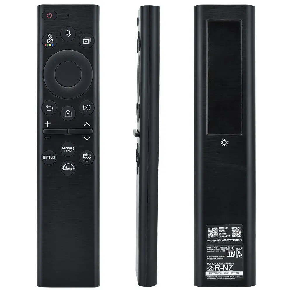 Nuovo Bn59-01385B Per Samsung Ricaricabile Solar Voice Tv Remote Ue55Au8070 2021