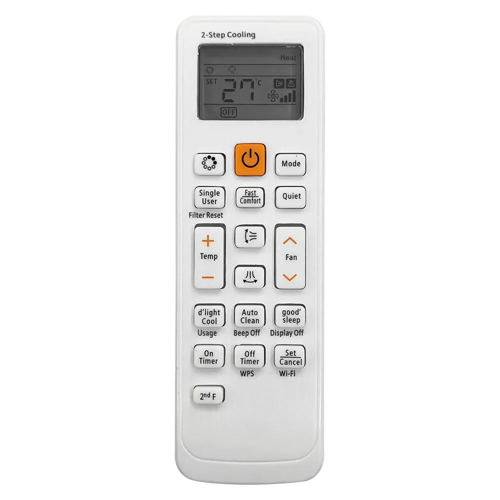 Nuovo Db93-11489L Per Samsung Air Conditioner Ac Remote Control Db93-14195F Db93-14195G Db93-11115U Db93-11115K Ar09Fsfsdurn