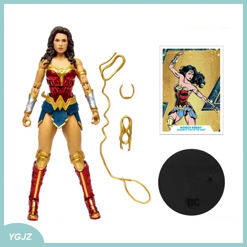 Mcfarlane Toys Wonder Woman Shazam Fury Of The Gods Action Figure 7 Pollici Anime Figurine Model Dolls Regali Per Bambini