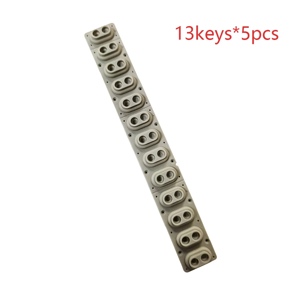 13 Tasti * 5 Pz Per Roland D50 S-50 D10 D20 E86 Va Solton Tastiera In Gomma Conduttiva Striscia Di Contatto In Gomma D-Pad Riparazione Sostituzione