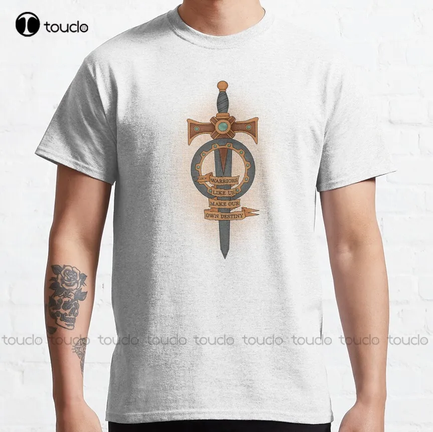 Warriors Like Us Classic T-Shirt Sciarpa Warrior Princess Birthday Shirt Custom Aldult Teen Unisex Digital Printing Tee Shirts New