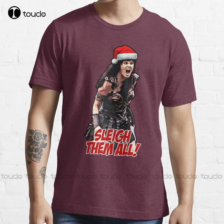 Slith Hand Three All Christmas Trending T-Shirt Sciarpa Warrior Princess Shirts For Teens Girls Funny Art Streetwear Cartoon Tee