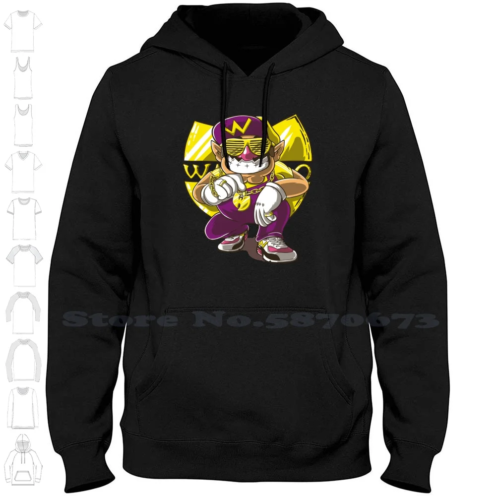 Wa-Streetwear Sport Felpa Con Cappuccio Wario Wario Wario Super Super Super Super Super Super