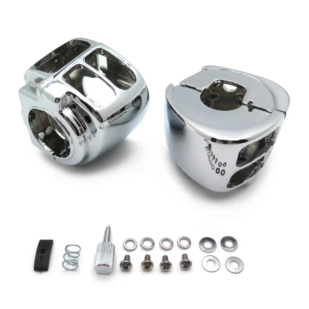 Custodie Per Interruttori Aftermarket Cover Per Harley Davidson 2009 Later Dyna Sportsters Softail V-Rod Cd Parti Del Motociclo