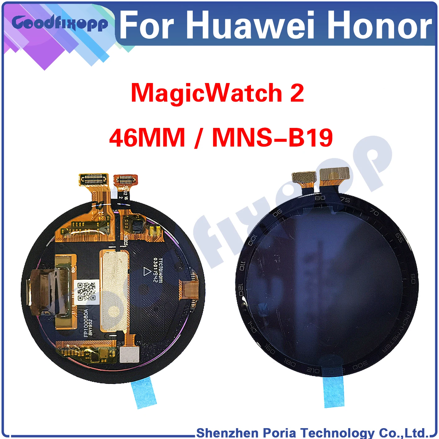Per Huawei Honor Magicwatch 2 Mns-B19 46Mm Magic2 Magic 2 Display Lcd Touch Screen Digitizer Assembly