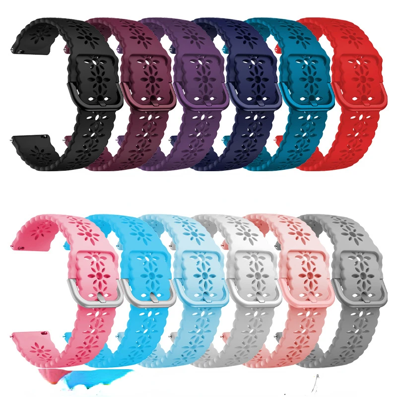 Cinturino In Silicone Scavato Per Honor Watch Gs 3/Gs Pro Cinturino Per Honor Magicwatch 2 46Mm 42Mm/Es