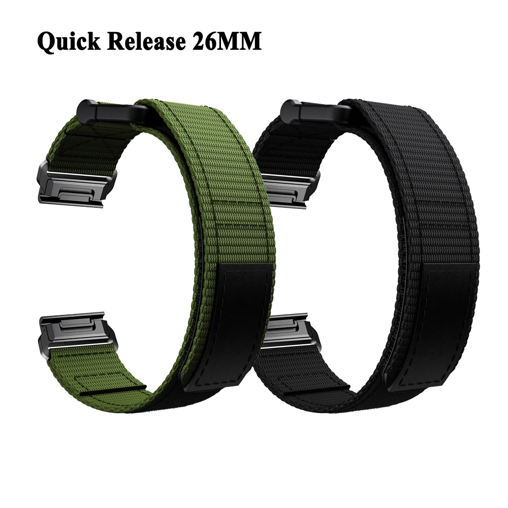 Per Garmin Tactix Delta Tactix7 7 Pro Descent Mk1 Mk2 Mk2I Enduro 2 D2 Delta Px Quickfit 26Mm Cinturino Cinturino Cinturino In Nylon