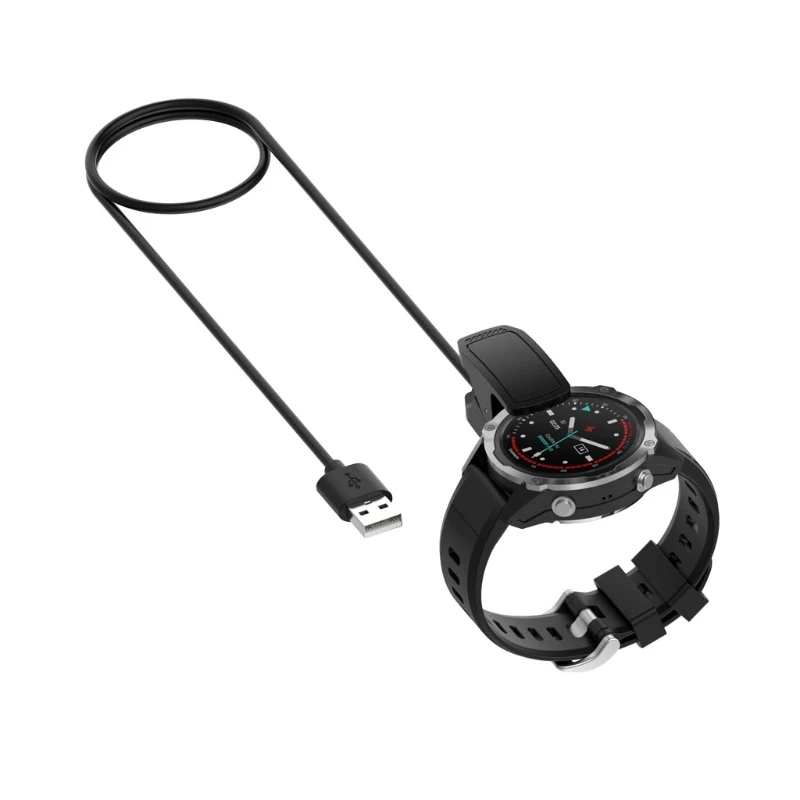 Hx6A Caricabatterie Usb Dock Station Clip Culla Cavo Linea Per-Garmin Descente Mk2 Mk2I