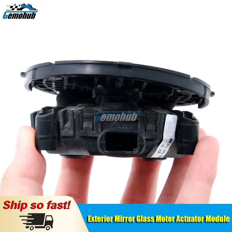 For Benz C43 Amg E Class W210 C Class W202  W140 Mirror Glass Drive Motor 8-Pin Module Wing Assembly Asecurity Protection Black