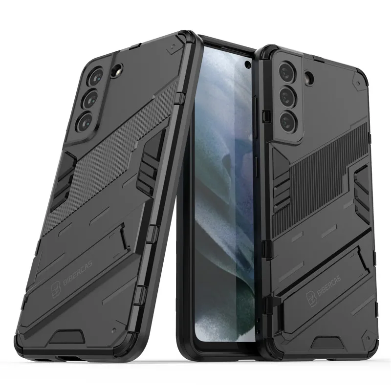 Custodia Per Telefono Punk Per Samsung Galaxy S21 Fe Custodia Samsung S21 Fe S23 Fe Cover Armor Pc Paraurti Protettivo Antiurto Samsung S21 Fe