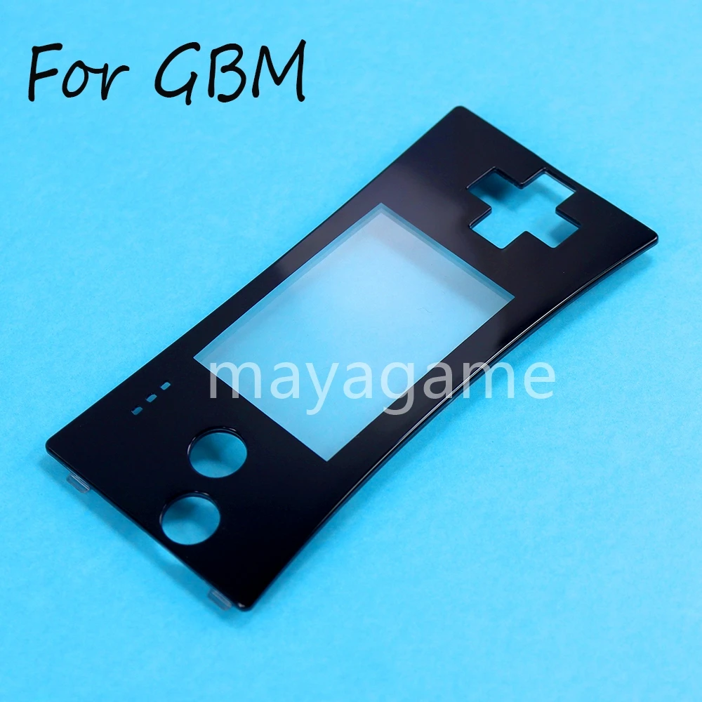Ocgame 2Pcs Chrome Faceplate Cover Custodia Di Ricambio Per Guscio Anteriore Per Game Boy Micro Per Gbm
