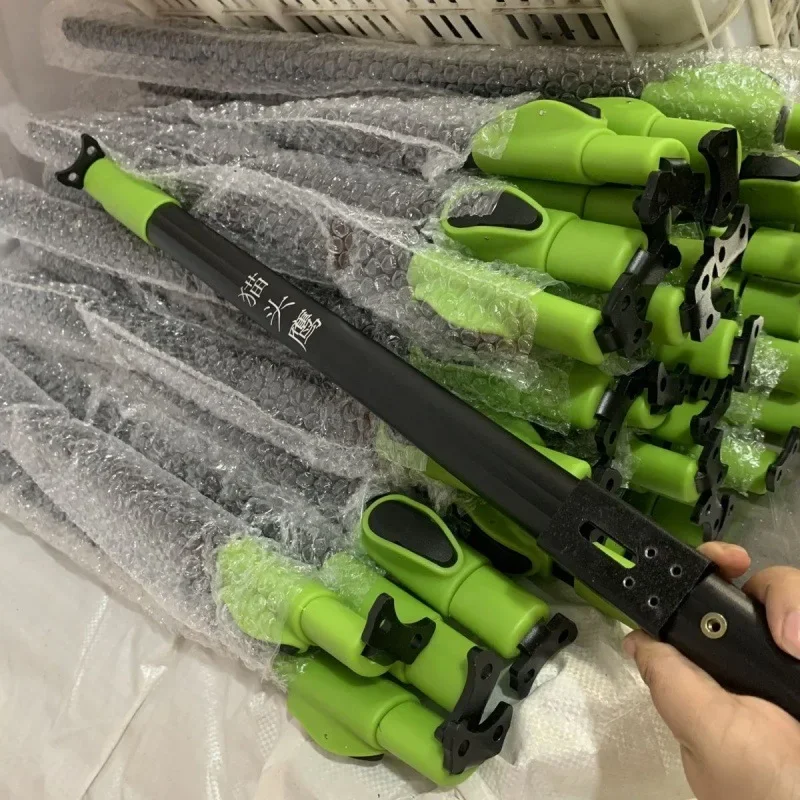 Catapulta Da Tiro Asta Lunga Regolabile Impugnatura Anteriore Accessori Di Supporto Posteriore Fionda Telescopica Strumenti Per Attrezzature Da Tiro D