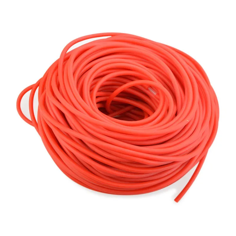 Tiro Con L'Arco 2.5M Tubo Di Gomma In Lattice Naturale Per Esterni Stretch Elastico Slingshot Fascia Di Ricambio Catapulte Sling Rubber Hunting
