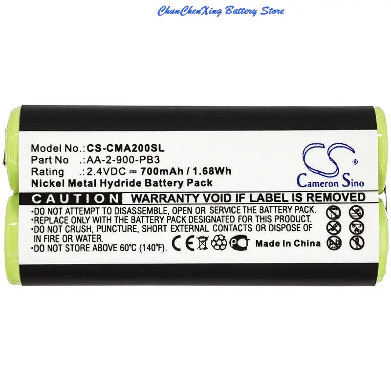 Orangeyu 700Mah Batteria Aa-2-900-Pb3 Per Clarisonic Mia 2