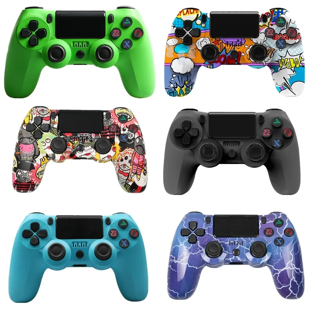 Gamepad Bluetooth Wireless Per Controller Ps4 Adatto Per Console Ps4/Slim/Pro Joystick Per Pc Ps4 Console Di Controllo Ps3 Vibrazione Intelligente