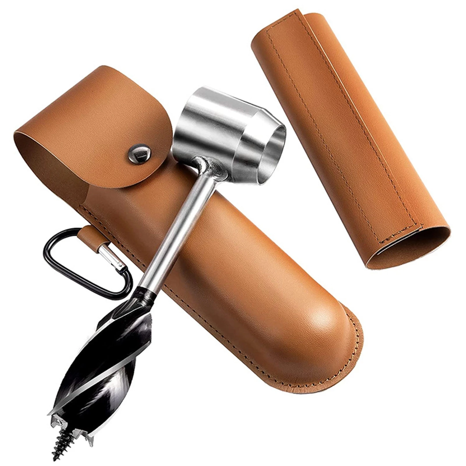 Bushcraft Hand Coclea Wrench Outdoor Survival Tool Multi-Tool Scotch Eye Wood Coclea Hand Drill Camping Survival Gear