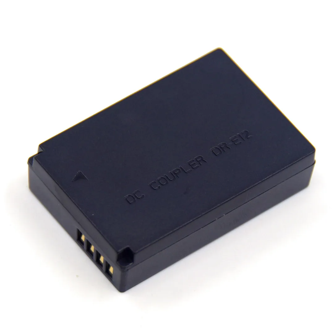 Dr-E12 Dc Accoppiatore Lp-E12 Batteria Fittizia Per Fotocamere Canon Eos M Eos-M2 M50 M10 M100 Eos-M100