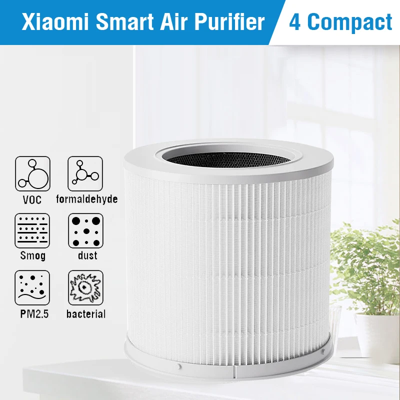 Per Xiaomi 4 Filtro Di Ricambio Compatto Filtro Per Xiaomi Smart Air Purifier 4 Compact