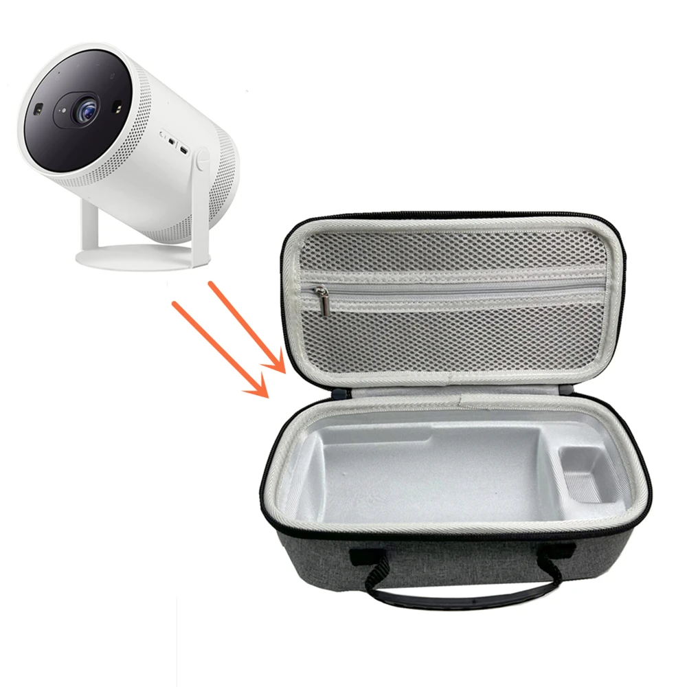 Custodia Per Il Trasporto Borsa Per Accessori Per Proiettori Da Viaggio Per Samsung The Freestyle E Nebula Anker Capsule 3 Proiettore Laser 1080P