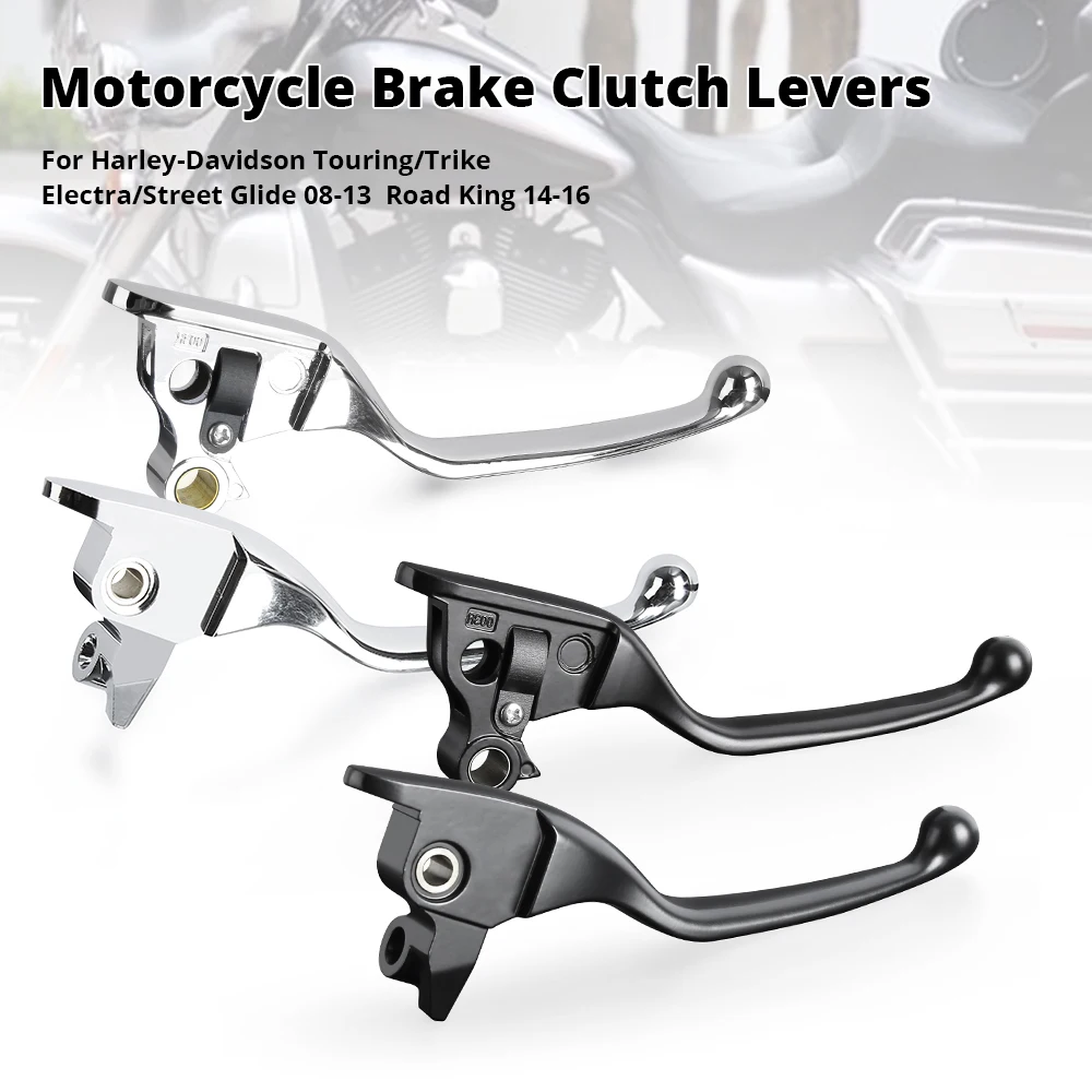 Leve Frizione Freno Moto Per Harley Touring/Trike Electra/Street Glide 2008-2013,Road King 2014-2016