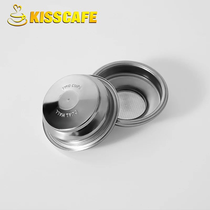 Cestello Filtro Per Caffè Pressurizzato Da 51Mm 58Mm Riutilizzabile Per Delonghi Krups E61 Portafilter Filtro Per Accessori Per Caffè Espresso