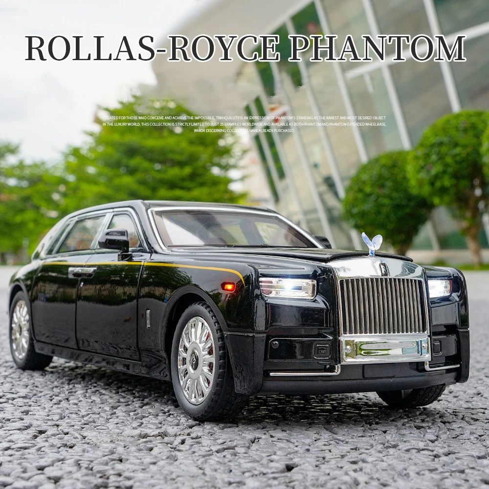 1:18 Rolls Royce Phantom Starlight Headliner Lega Auto Diecast E Veicoli Giocattolo Modello Di Auto Suono E Luce Auto Giocattoli Per I Regali Dei Bamb