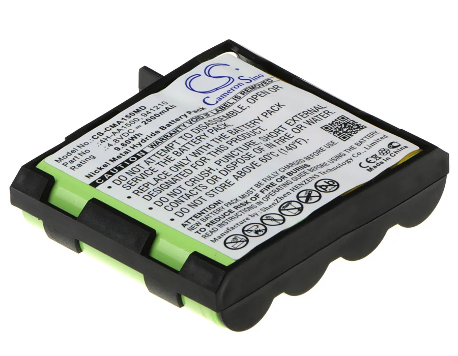 2000Mah 4H-Aa1500 941210 Batteria Compex Mi Mi-Sport Mi-Fitness Runner Engry Mi-Ready Vitality Fit Sport Elite