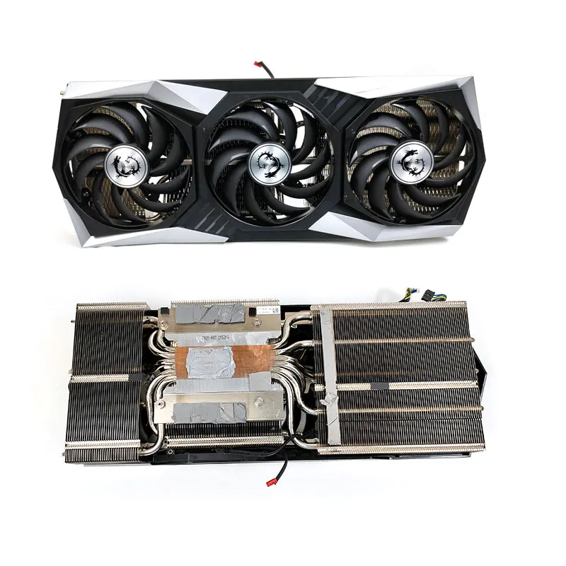 90% Nuovo Radiatore Per Scheda Video Originale Muslimeon Rx6800 6900 Xt Ventola Di Raffreddamento Per Dissipatore Di Calore Per Scheda Video Msi Rx680