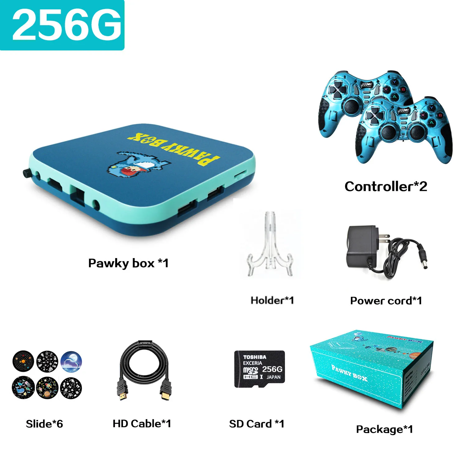 Pawky Box Console Per Videogiochi Per Ps1 N64 Psp Gb 50000 Classic Retro Games Player Ee Game 4.2 4K Wireless Mini Tv Console Box