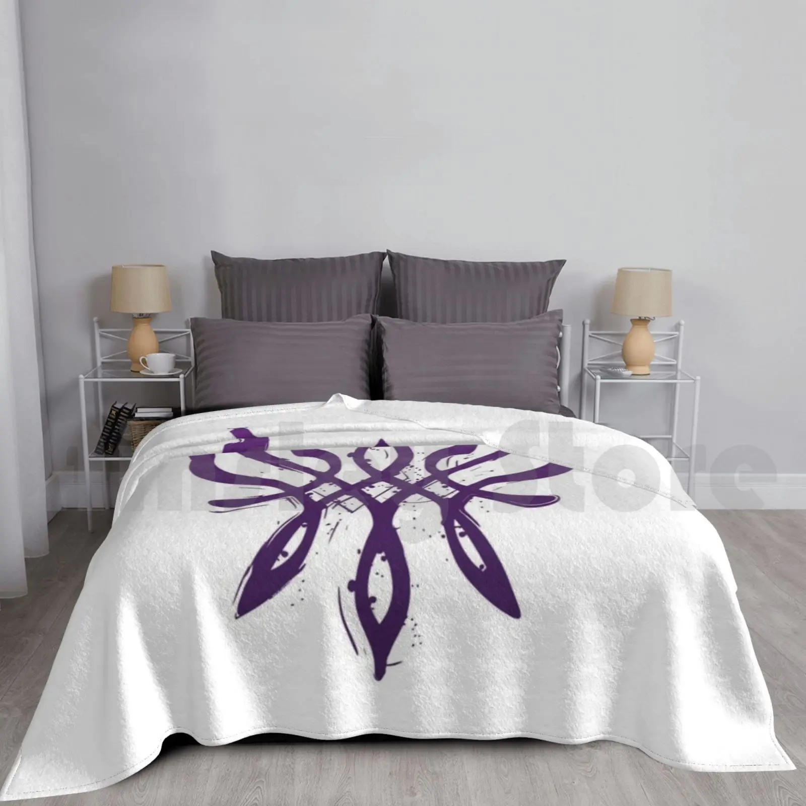 Emblema Del Fuoco?: Tre Case-Byleth & #39 ; S Cresta Delle Fiamme (Versione Blazing) [Colorata] Coperta Moda Personalizzata