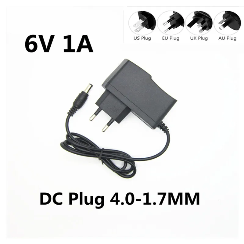 Caricabatterie Adattatore Di Alimentazione Cc 6V Per Omron M3/M2/M7/705-It/M6/M6C, M6, M6 Comfort, M10-It, M2, M2Basic, M2Classic, M3, M7, 705-E