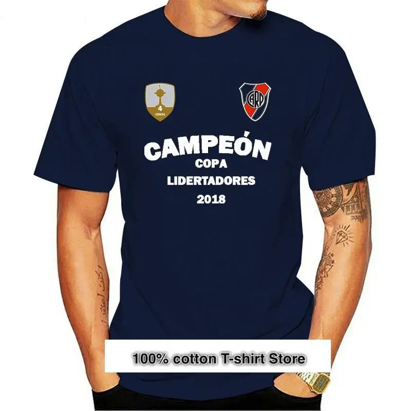 Camiseta Unisex "Ottieni Ora River Plate" Argentina Remera "Campeon Liberadores 18